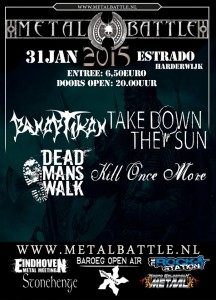 flyer - MetalBattle voorronde Gelderland